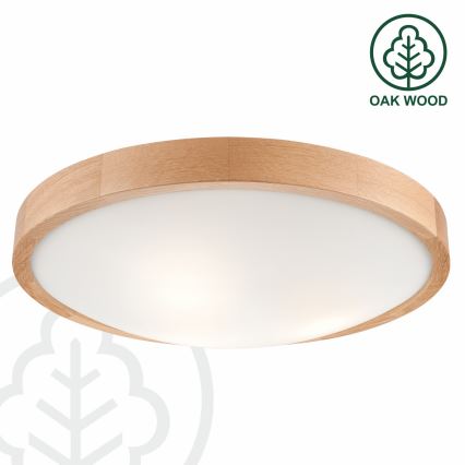 Loftlampe OAK SLIM 3×E27/60W/230V Ø47 cm eg