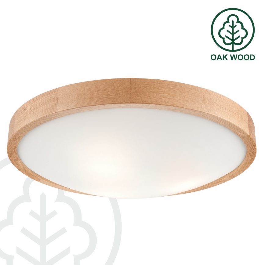 Loftlampe OAK SLIM 3×E27/60W/230V Ø47 cm eg