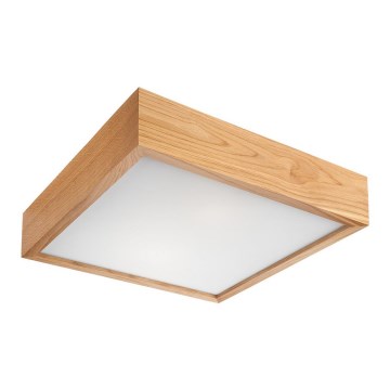 Loftlampe OAK SQUARE 1xE27/60W/230V eg 27,5 cm