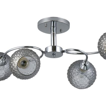 Loftlampe OAKLAND 4xE27/60W/230V