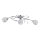 Loftlampe ORLEAN 3xE14/10W/230V skinnende krom