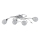 Loftlampe ORLEAN 4xE14/10W/230V skinnende krom