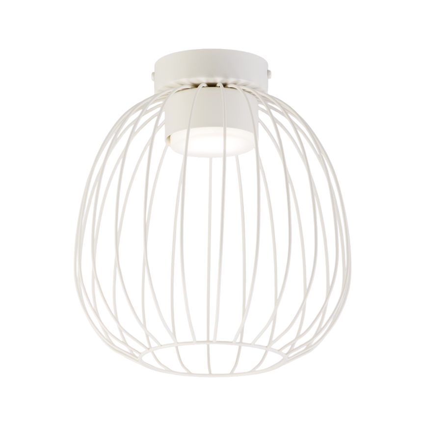 Loftlampe OVELLA 1xGX53/10W/230V Ø 25 cm cremefarvet