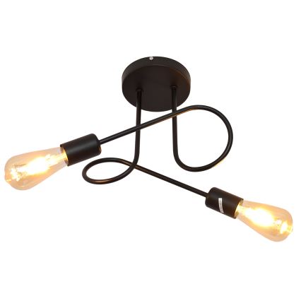 Loftlampe OXFORD 2xE27/15W/230V