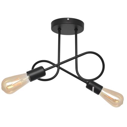 Loftlampe OXFORD 2xE27/15W/230V