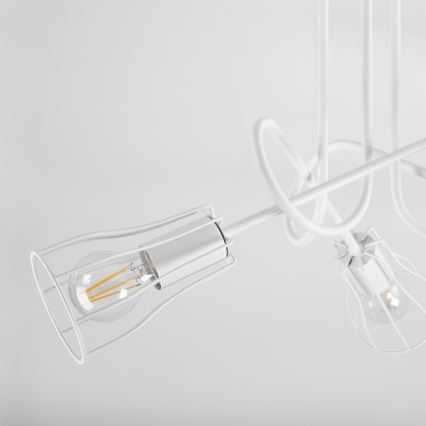 Loftlampe OXFORD 3xE27/15W/230V hvid