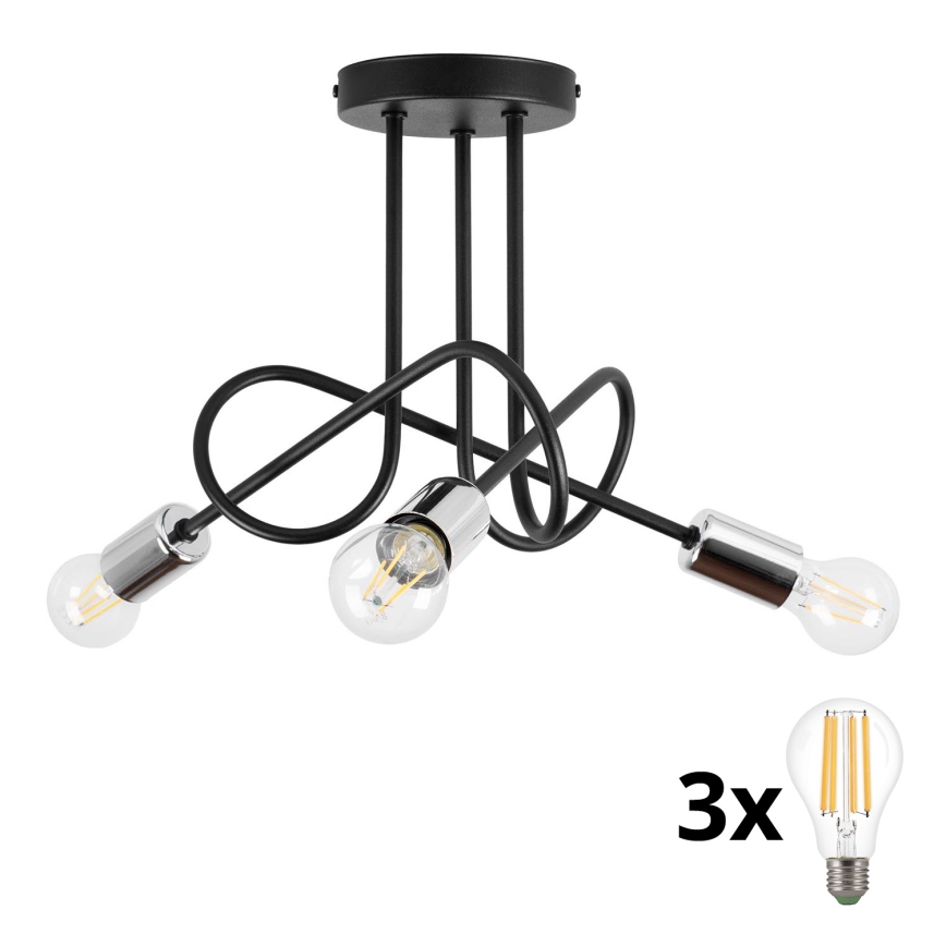 Loftlampe OXFORD 3xE27/15W/230V