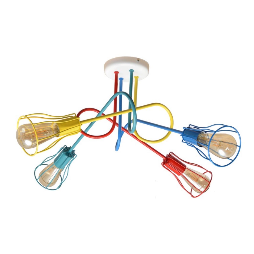 Loftlampe OXFORD 4xE27/15W/230V