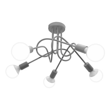 Loftlampe OXFORD 5xE27/15W/230V