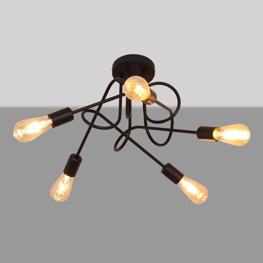 Loftlampe OXFORD 5xE27/15W/230V