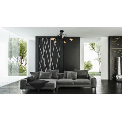 Loftlampe OXFORD 5xE27/15W/230V