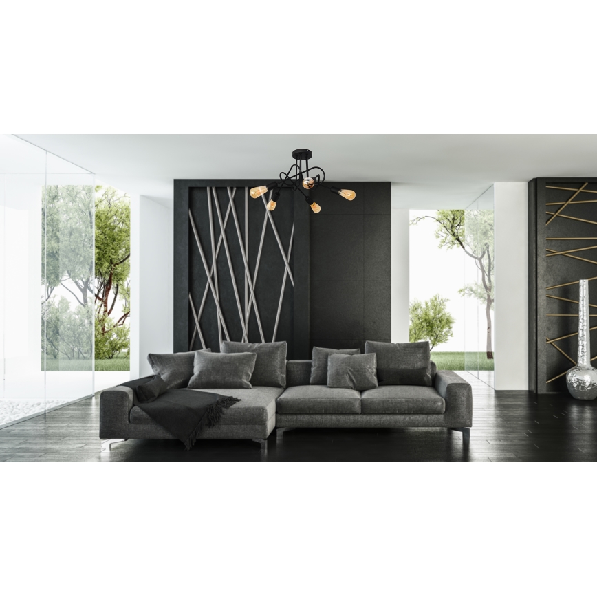Loftlampe OXFORD 5xE27/15W/230V