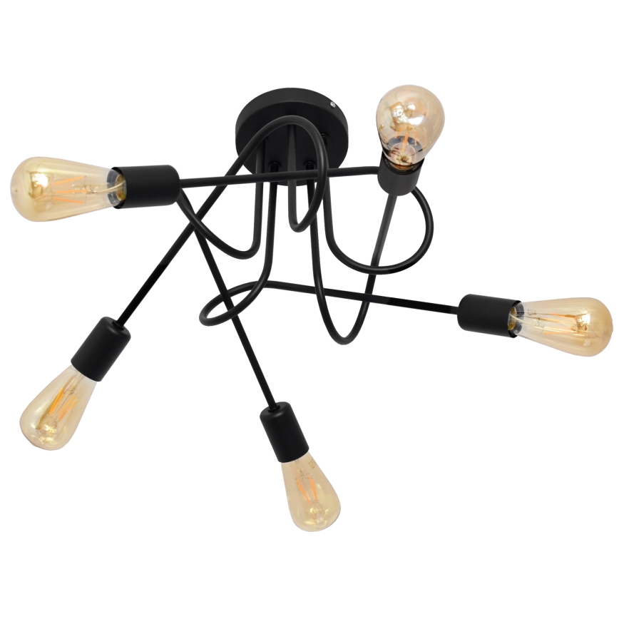Loftlampe OXFORD 5xE27/15W/230V
