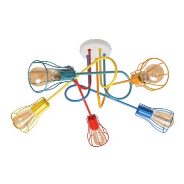Loftlampe OXFORD 5xE27/15W/230V