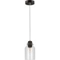 Loftlampe på kabel ALESSANDRO 1xE27/60W/230V bøg