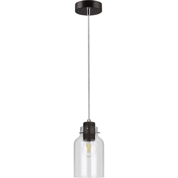 Loftlampe på kabel ALESSANDRO 1xE27/60W/230V bøg