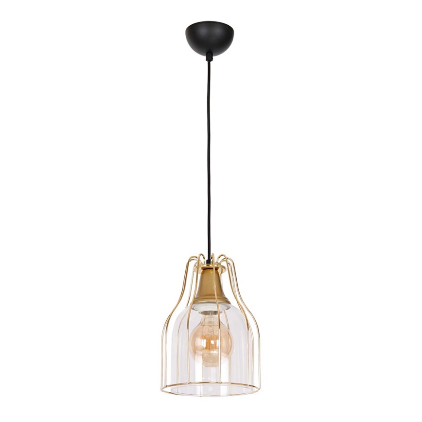 Loftlampe på kabel ARIA 1xE27/60W/230V guld