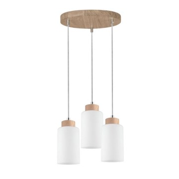 Loftlampe på kabel BOSCO 3xE27/60W/230V eg