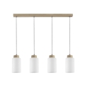 Loftlampe på kabel BOSCO 4xE27/60W/230V eg