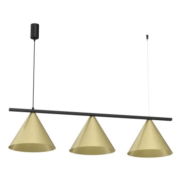 Loftlampe på kabel CAPITAL 3xGX53/15W/230V guld