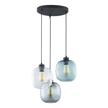 Loftlampe på kabel ELIO 3xE27/15W/230V