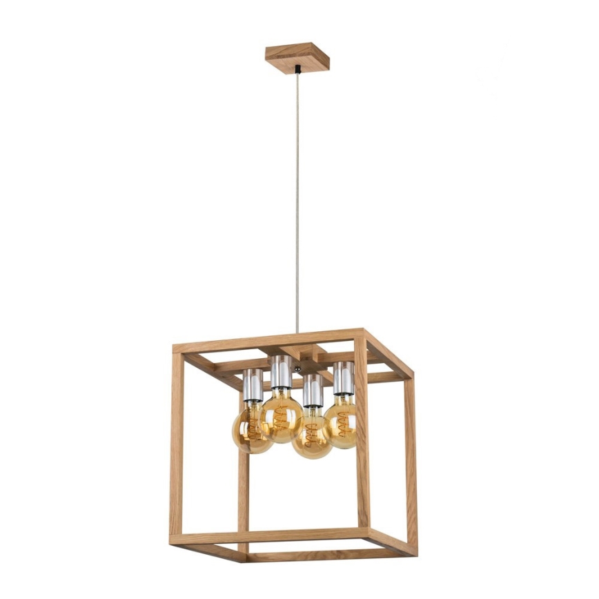 Loftlampe på kabel KAGO 4xE27/60W/230V eg