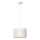 Loftlampe på kabel LOFT SHADE 1xE27/60W/230V Ø 25 cm hvid/guld