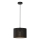 Loftlampe på kabel LOFT SHADE 1xE27/60W/230V Ø 25 cm sort/guld
