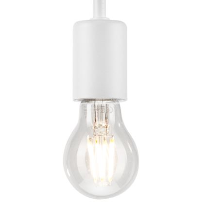 Loftlampe på ledning ORAZIO 1xE27/60W/230V bøg