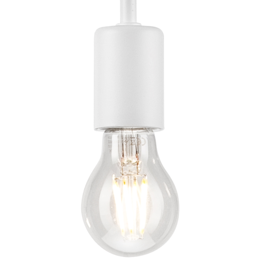 Loftlampe på ledning ORAZIO 1xE27/60W/230V bøg