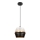 Loftlampe på kabel PARIS 1xE27/60W/230V hvid/sort/guld
