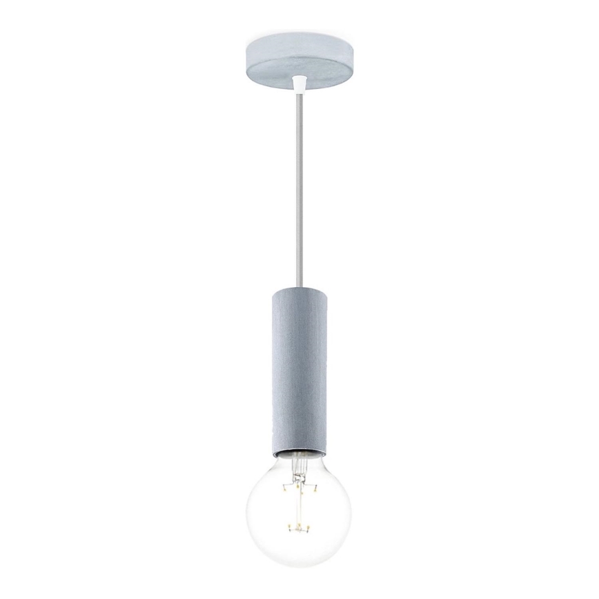 Loftlampe på kabel SAGA 1xE27/40W/230V grå