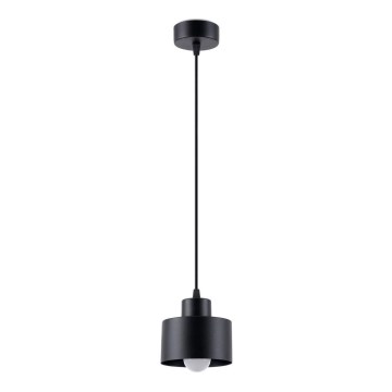 Loftlampe på kabel SAVAR 1xE27/60W/230V sort