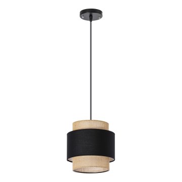 Loftlampe på ledning 1xE27/60W/230V beige