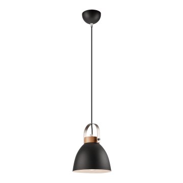 Loftlampe på ledning DANIELLE 1xE27/60W/230V bøg