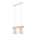 Loftlampe på ledning ENRICO 2xE27/60W/230V