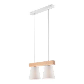 Loftlampe på ledning ENRICO 2xE27/60W/230V