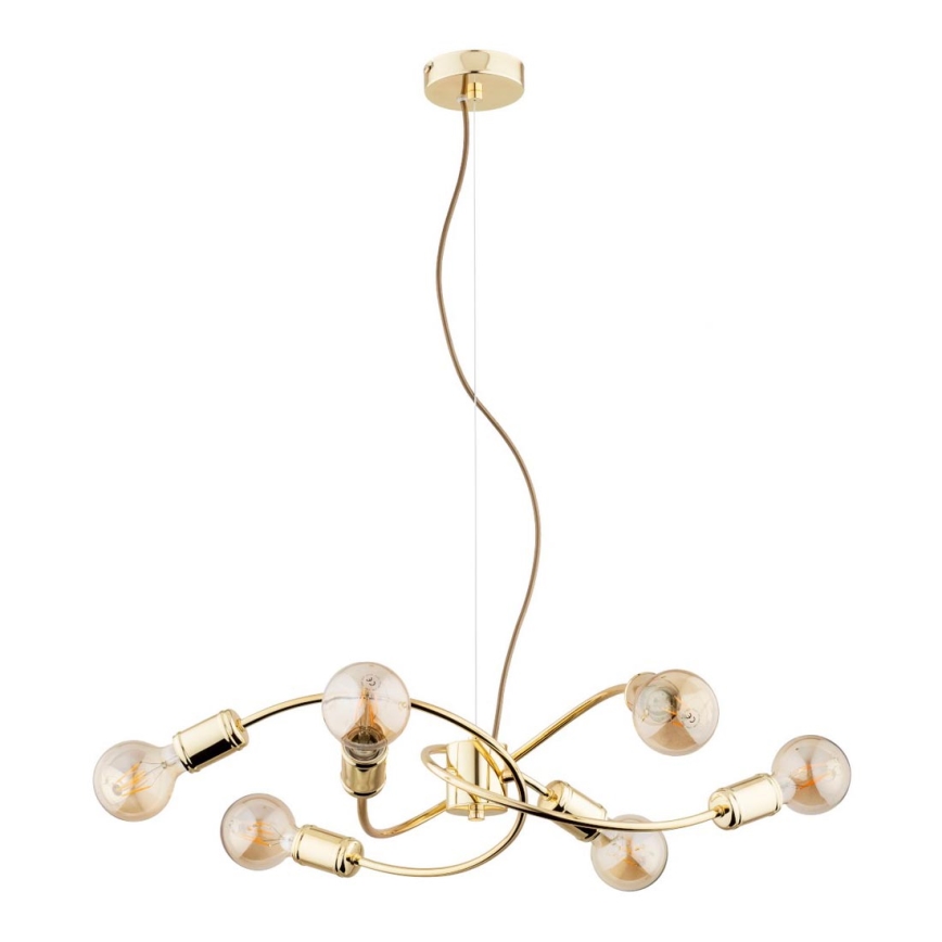 Loftlampe på ledning KARUZO 6xE27/60W/230V