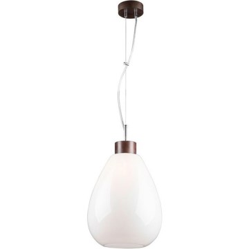 Loftlampe på ledning PIRO 1xE27/60W/230V bøg