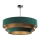 Loftlampe på ledning TRINITI 1xE27/60W/230V grøn/guld