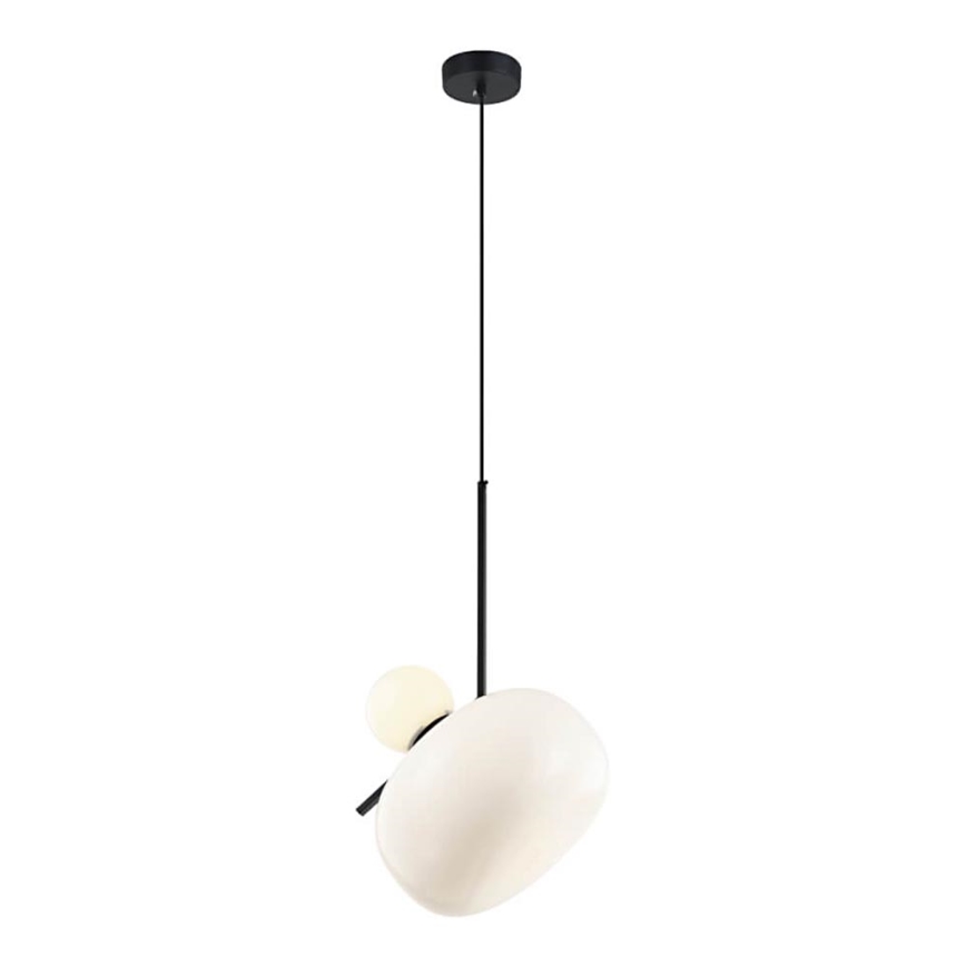 Loftlampe på ledning VESTA 1xE27/7W/230V + 1xG9/3W/230V hvid