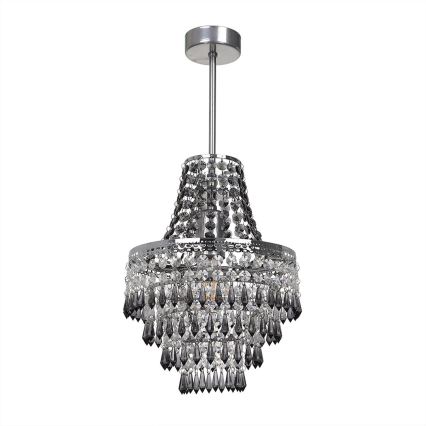 Loftlampe på stang GEMMA 1xE27/60W/230V Ø 23 cm