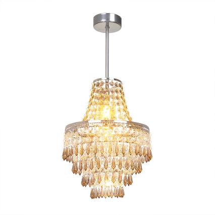 Loftlampe på stang GEMMA 1xE27/60W/230V Ø 23 cm