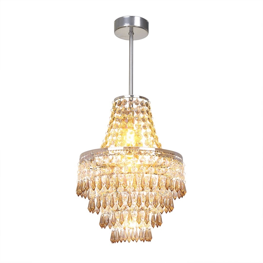 Loftlampe på stang GEMMA 1xE27/60W/230V Ø 23 cm