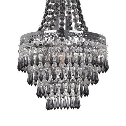 Loftlampe på stang GEMMA 1xE27/60W/230V Ø 23 cm