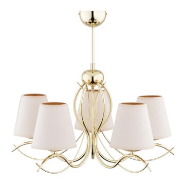 Loftlampe på stang HELIUM 5xE14/40W/230V