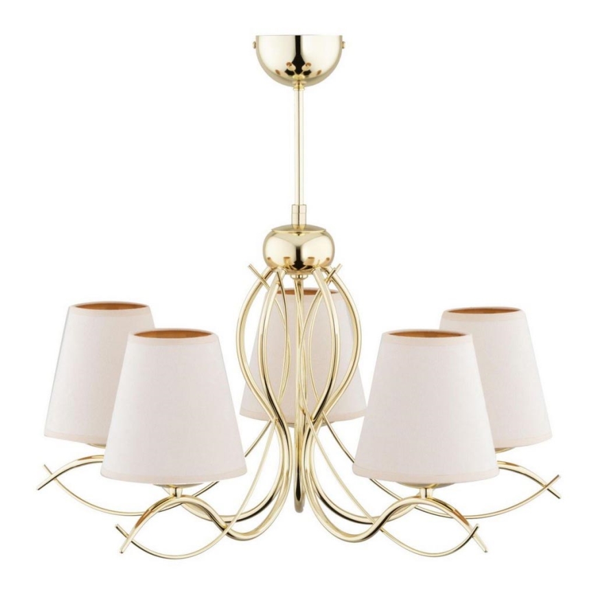 Loftlampe på stang HELIUM 5xE14/40W/230V