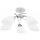 Loftlampe på stang VILETTA 5xE27/60W/230V