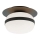 Loftlampe PALMA 1xE27/40W/230V sort