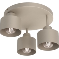 Loftlampe PARKLA 3xE27/15W/230V beige